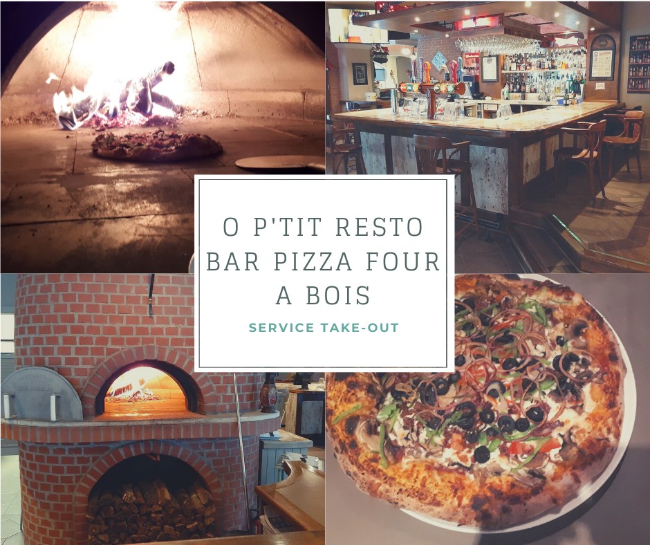 O P’tit Bar Resto Pizza four a Bois