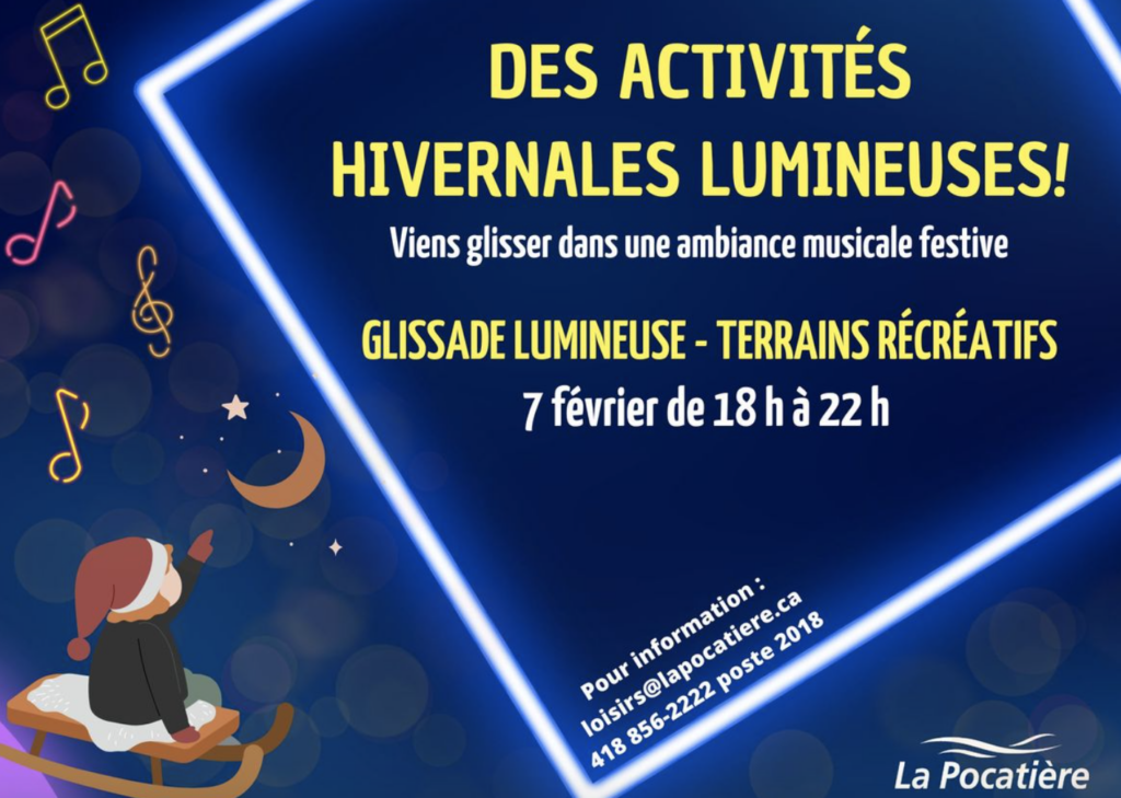 Glissade lumineuse